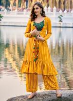 Chinnon Green Party Wear Embroidery Work Readymade Indo Western